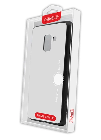 Чохол (Real Glass) для Samsung A8 (A530) (білий) Intaleo для Samsung A8 (A530) (белый) (131340241)