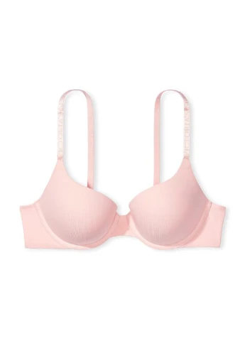 Светло-розовый демисезонный комплект (бюстгальтер, трусики) Victoria's Secret