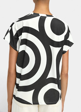 Чёрно-белую блуза Parfois