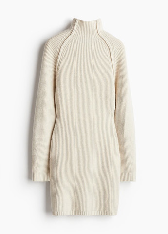 Кремова кежуал сукня сукня светр H&M однотонна