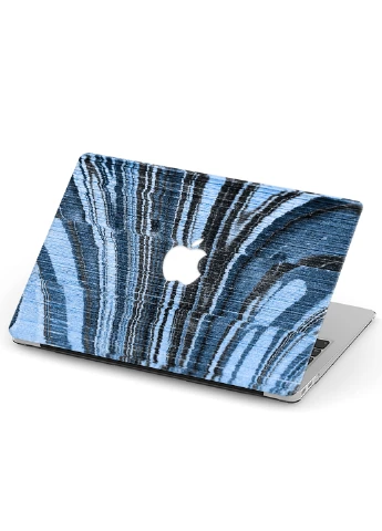 Чохол пластиковий для Apple MacBook Pro Retina 15 A1398 Синя текстурная деревина (6353-2369) MobiPrint (218867906)