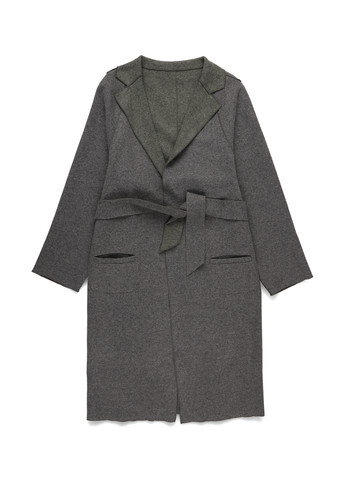Сіро-зелене демісезонне Пальто Vila