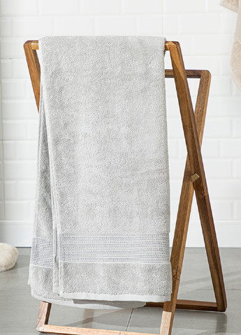 English Home полотенце банное, 70х140 см однотонный светло-серый производство - Турция