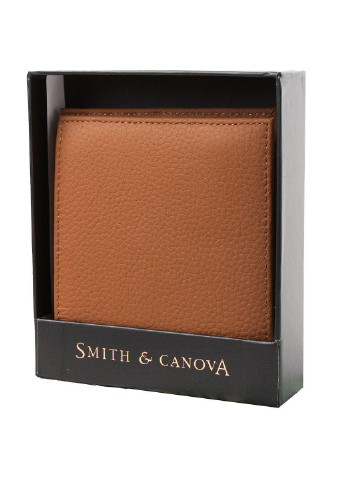 Шкіряна гаманець чоловічий 11,5х9,5х2 см Smith&Canova (216745501)