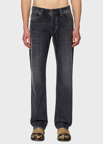 Серые демисезонные свободные джинсы Diesel