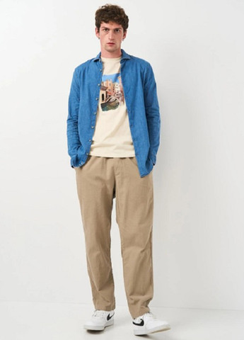 Світло-бежева футболка H&M