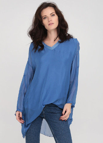 Синя демісезонна блуза Sarah Chole