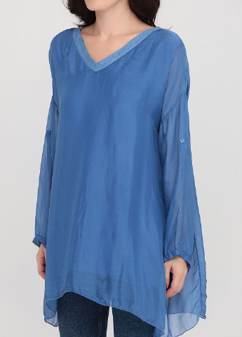 Синяя демисезонная блуза Sarah Chole