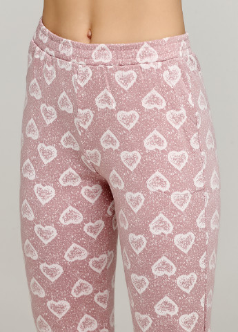 Розовый демисезонный комплект (свитшот, брюки) Cotpark