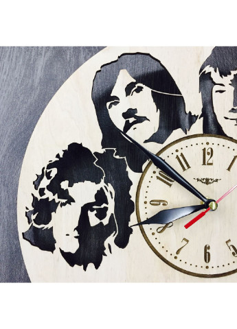 Арт-часы настенные деревянные круглые «Led Zeppelin» 7Arts (253566559)