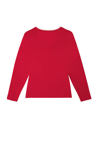 Червона зимня піжама (лонгслів, штани) Esmara