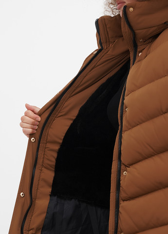 Коричнева демісезонна куртка Wulux