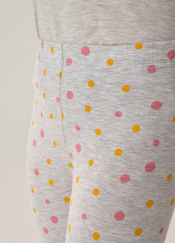 Светло-серые демисезонные леггинсы DAGI