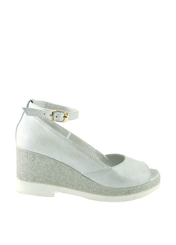 Mila Туфли пип-тое серебряный з натуральная кожа, — демисезон (356509260)