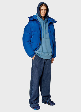 Синяя зимняя куртка Diesel