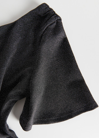 Черное вечернее, коктейльное платье на одно плечо Reserved однотонное