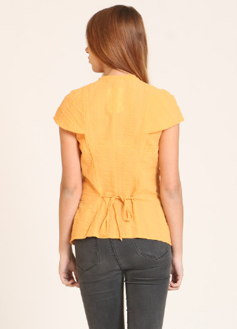 Оранжевая летняя блуза Glance