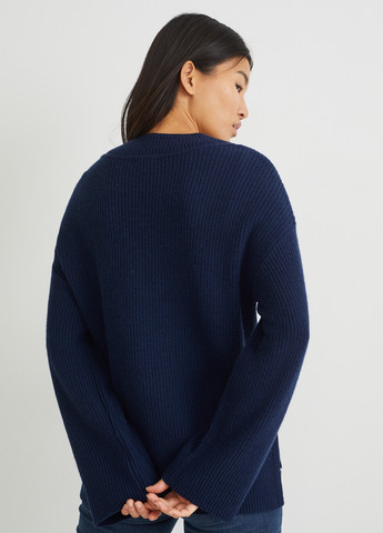 Темно-синій демісезонний пуловер пуловер C&A