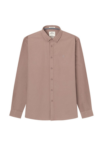 Розовая кэжуал, классическая рубашка однотонная Springfield
