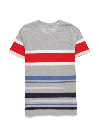 Комбинированная футболка EDC