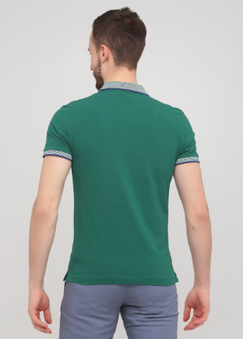 Зеленая футболка-поло для мужчин Marina Yachting