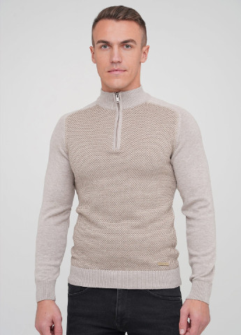 Бежевый демисезонный свитер Trend Collection
