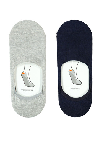 Комбинированные носки (2 пары) UNITED4 однотонные (329148531)