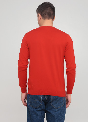 Алый демисезонный пуловер пуловер United Colors of Benetton