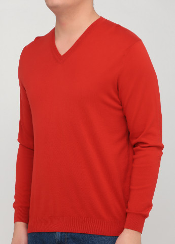Алый демисезонный пуловер пуловер United Colors of Benetton