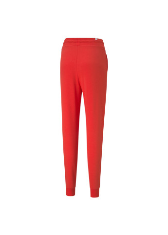 Красные демисезонные штаны rebel high waist women's pants Puma