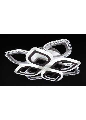 Люстра стельова LED з пультом A2721/4+4SQ-3D-wh Білий 10х44х44 см. Sunnysky (253122292)
