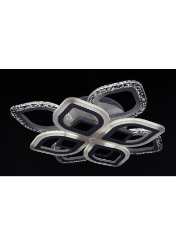 Люстра стельова LED з пультом A2721/4+4SQ-3D-wh Білий 10х44х44 см. Sunnysky (253122292)