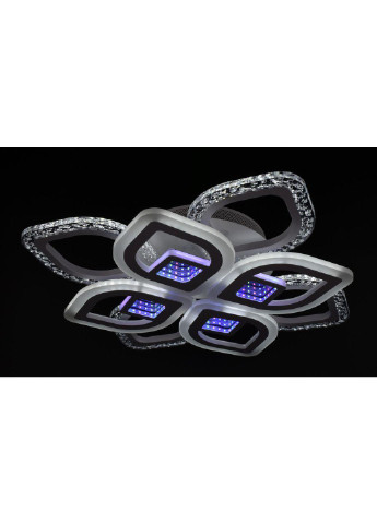 Люстра стельова LED з пультом A2721/4+4SQ-3D-wh Білий 10х44х44 см. Sunnysky (253122292)