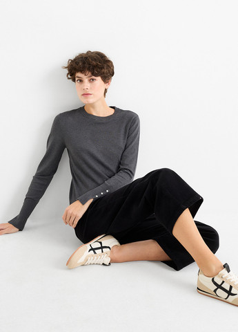 Темно-сірий демісезонний джемпер джемпер C&A