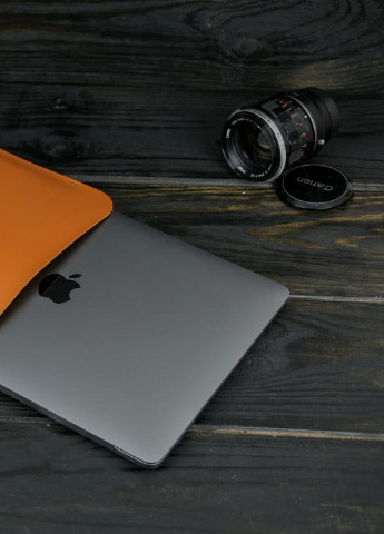 Шкіряний чохол для MacBook Дизайн №1 з повстю Berty (253862514)