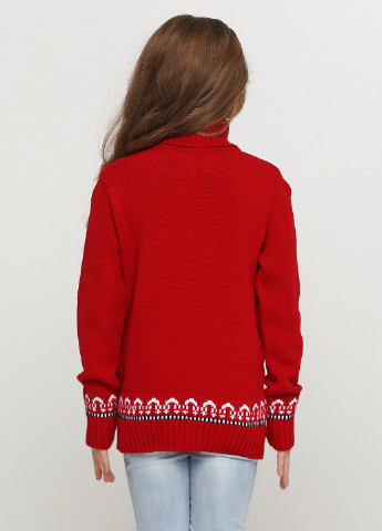 Красный зимний свитер Top Hat Kids