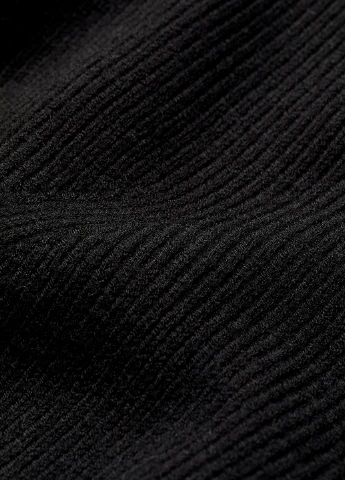 Черное кэжуал платье H&M однотонное