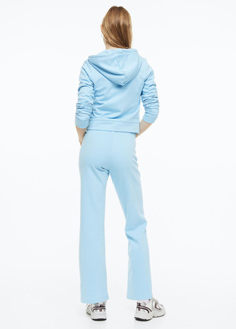 Голубые спортивные демисезонные джоггеры брюки H&M