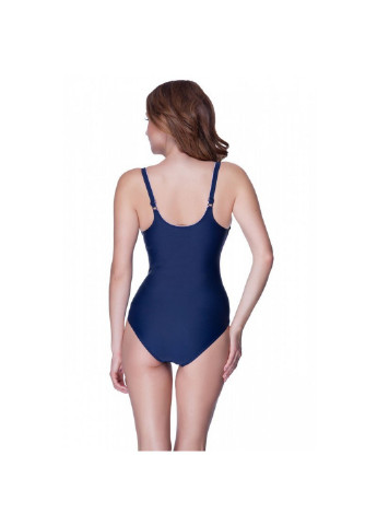 Темно-синій літній закритий купальник жіночий 40 Aqua Speed