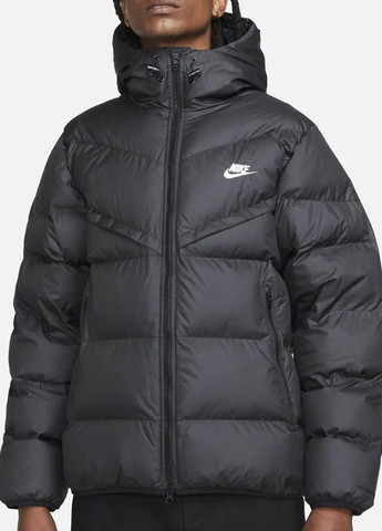 Чорна зимня куртка fb8185-010_2024 Nike M NK SF WR PL-FLD HD JKT