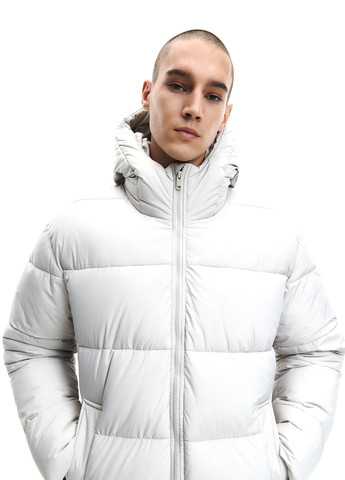 Светло-серая зимняя куртка Reserved