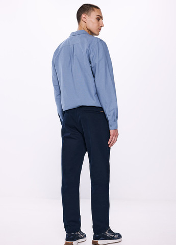 Темно-синие кэжуал демисезонные чиносы брюки Springfield