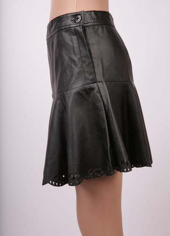 Черная кэжуал однотонная юбка Ella Moss
