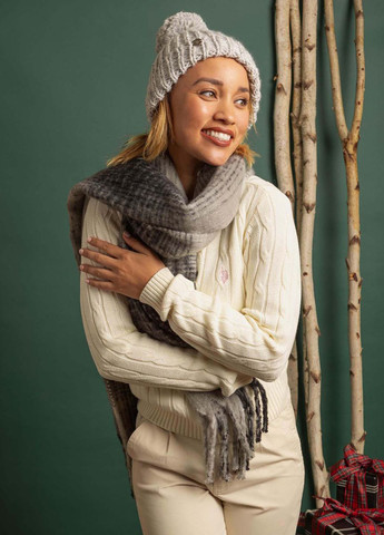 Комплект головных уборов (шапка, шарф) U.S. Polo Assn. (288451642)