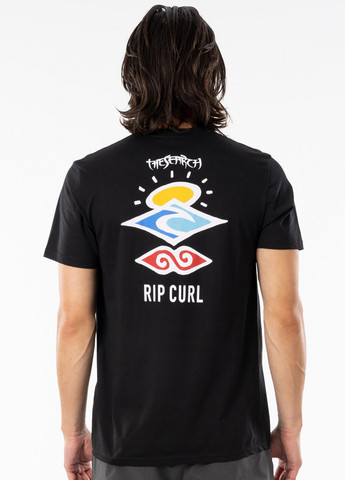 Черная футболка Rip Curl