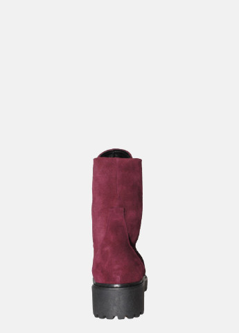 Зимние ботинки r20-57027-11 сливовый Fabiani из натуральной замши