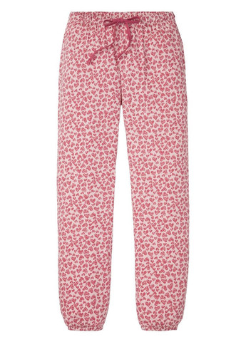 Розовая всесезон пижама (лонгслив, брюки) лонгслив + брюки Esmara
