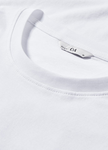 Біла футболка (3 шт.) C&A