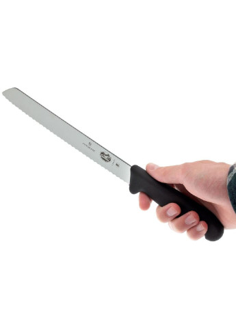 Кухонний ніж Fibrox Bread Knife 21 см Black (5.2533.21) Victorinox (254083394)