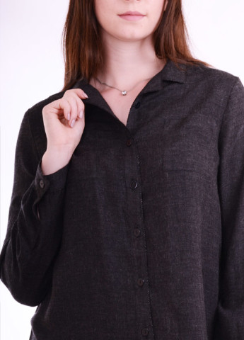 Графітова демісезонна блуза демісезонна жіноча b61 Luxik